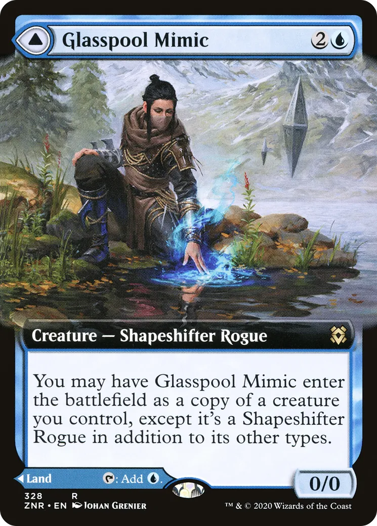 Mimique de Mirelac // Rivage de Mirelac — Zendikar Rising — Magic: The Gathering