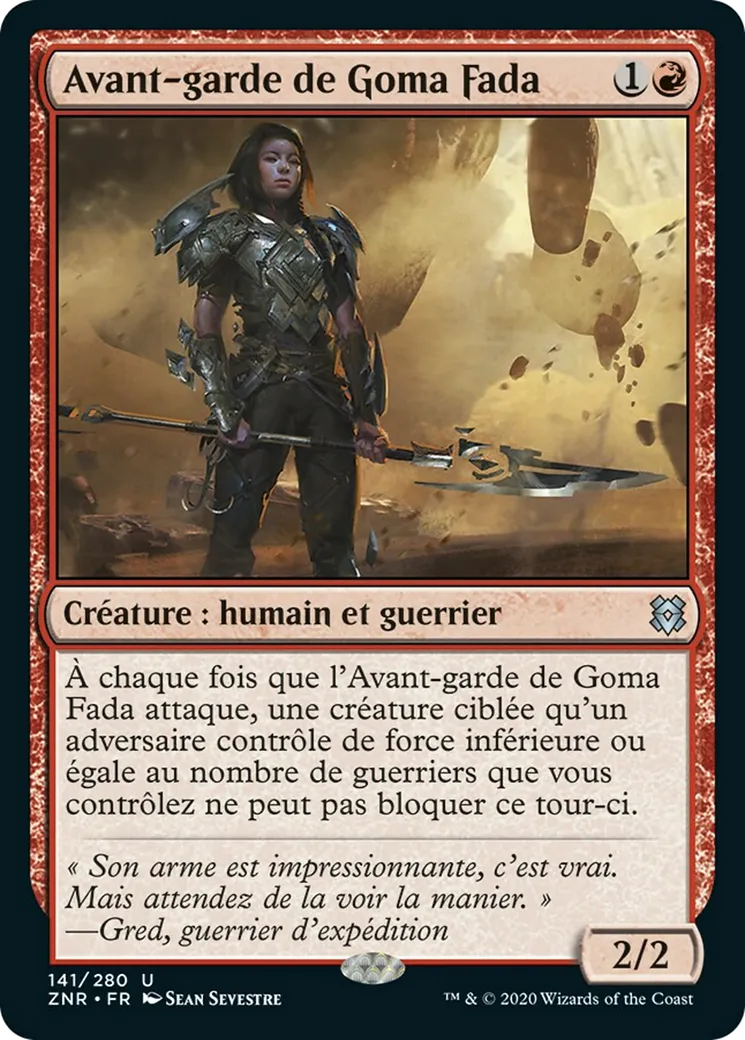 Avant-garde de Goma Fada — Zendikar Rising — Magic: The Gathering