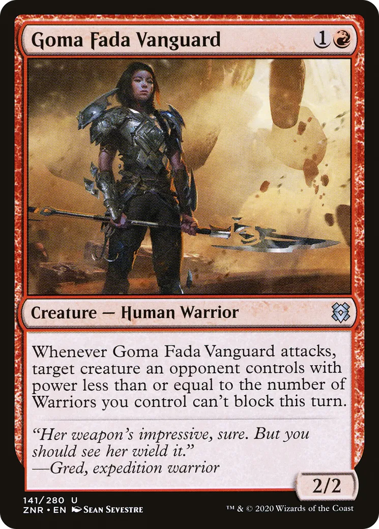 Avant-garde de Goma Fada — Zendikar Rising — Magic: The Gathering