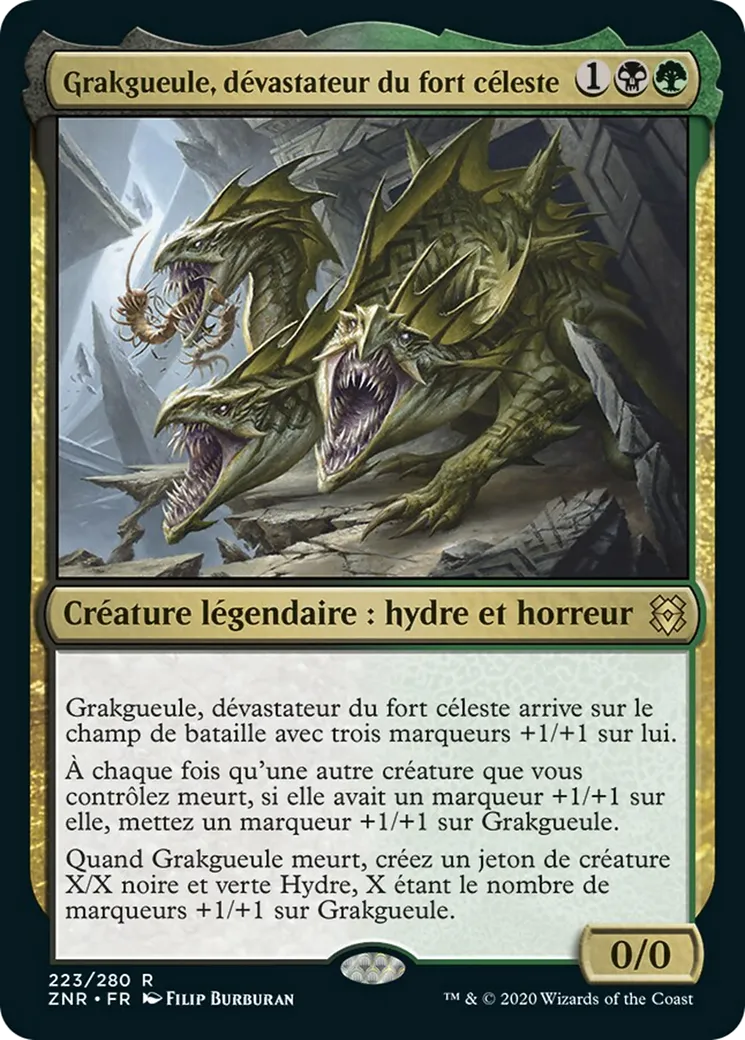 Grakgueule, dévastateur du fort céleste — Zendikar Rising — Magic: The Gathering
