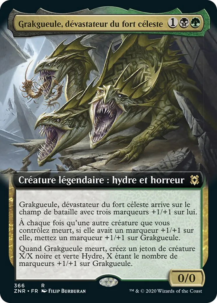 Grakgueule, dévastateur du fort céleste — Zendikar Rising — Magic: The Gathering