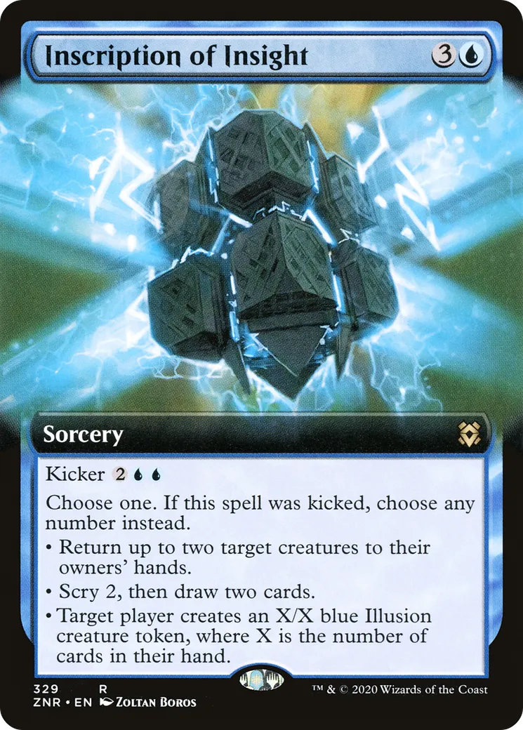 Inscription of Insight — Zendikar Rising — Magic: The Gathering
