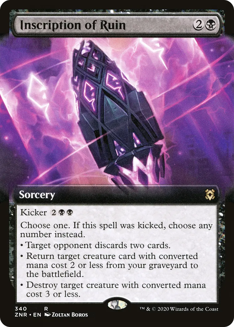 Inscription of Ruin — Zendikar Rising — Magic: The Gathering