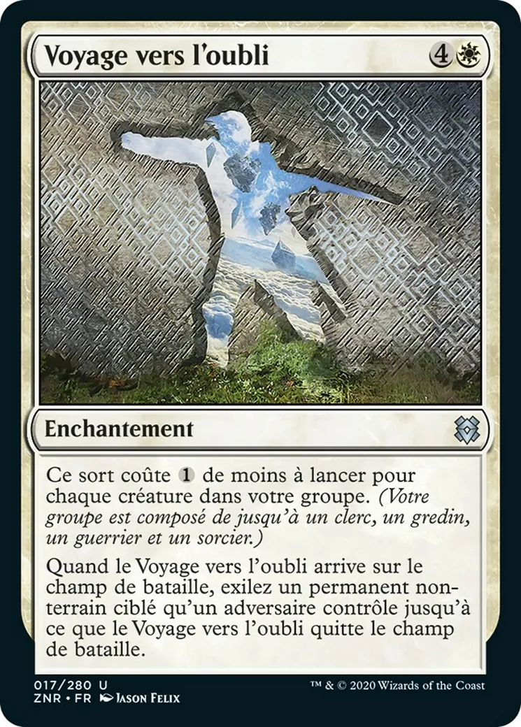 Voyage vers l'oubli — Zendikar Rising — Magic: The Gathering