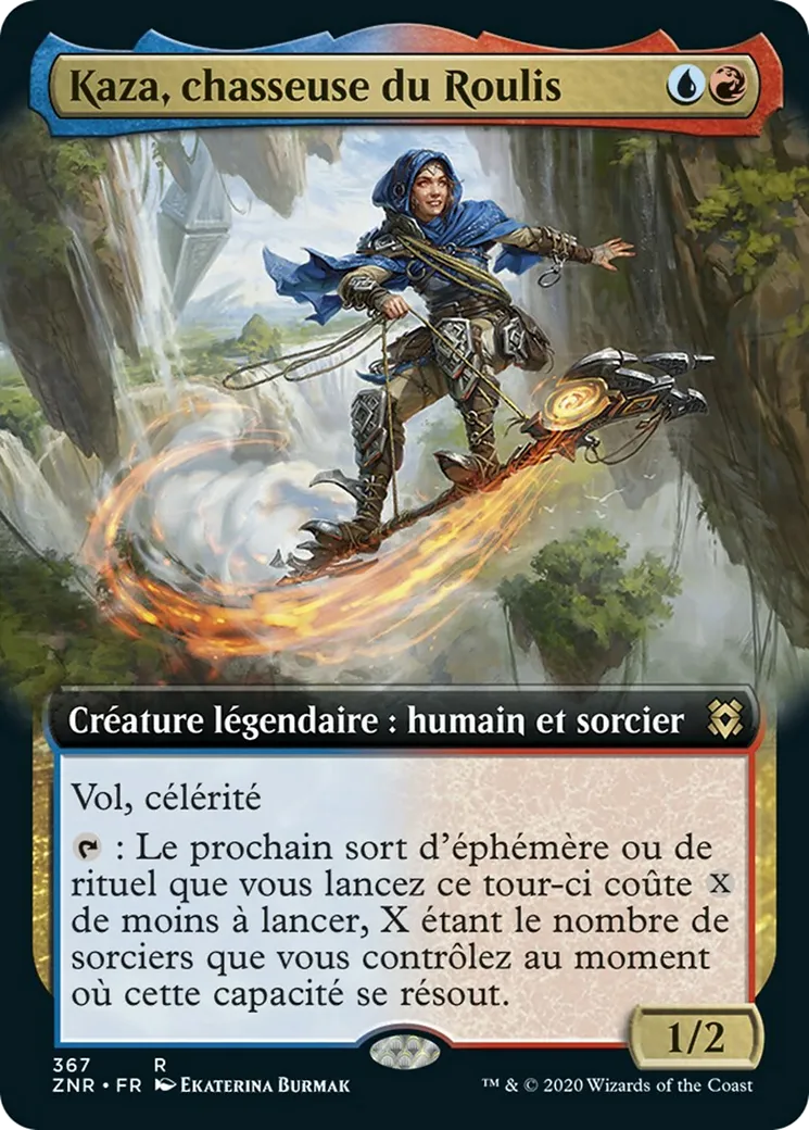 Kaza, chasseuse du Roulis — Zendikar Rising — Magic: The Gathering