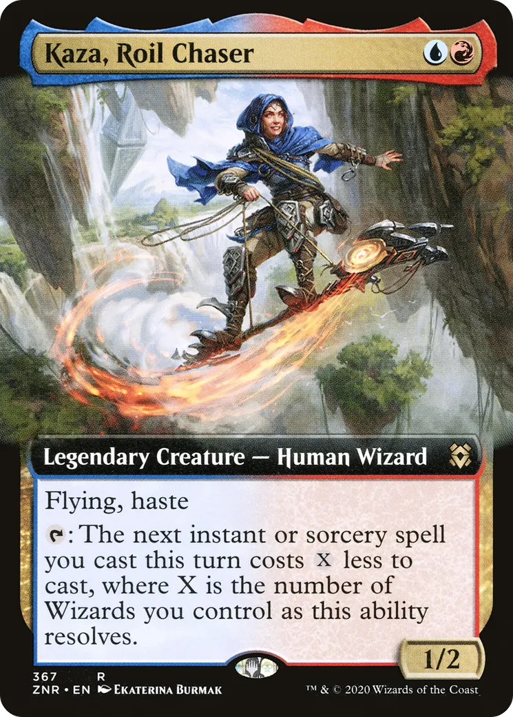 Kaza, Roil Chaser — Zendikar Rising — Magic: The Gathering