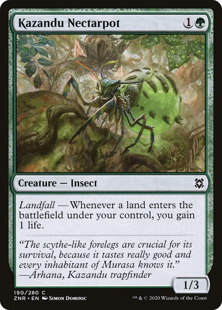 Kazandu Nectarpot — Zendikar Rising — Magic: The Gathering