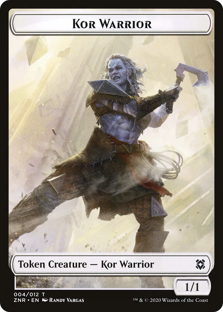Kor Warrior — Zendikar Rising — Magic: The Gathering
