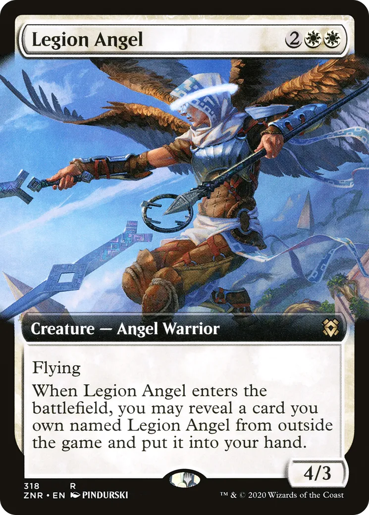 Legion Angel — Zendikar Rising — Magic: The Gathering