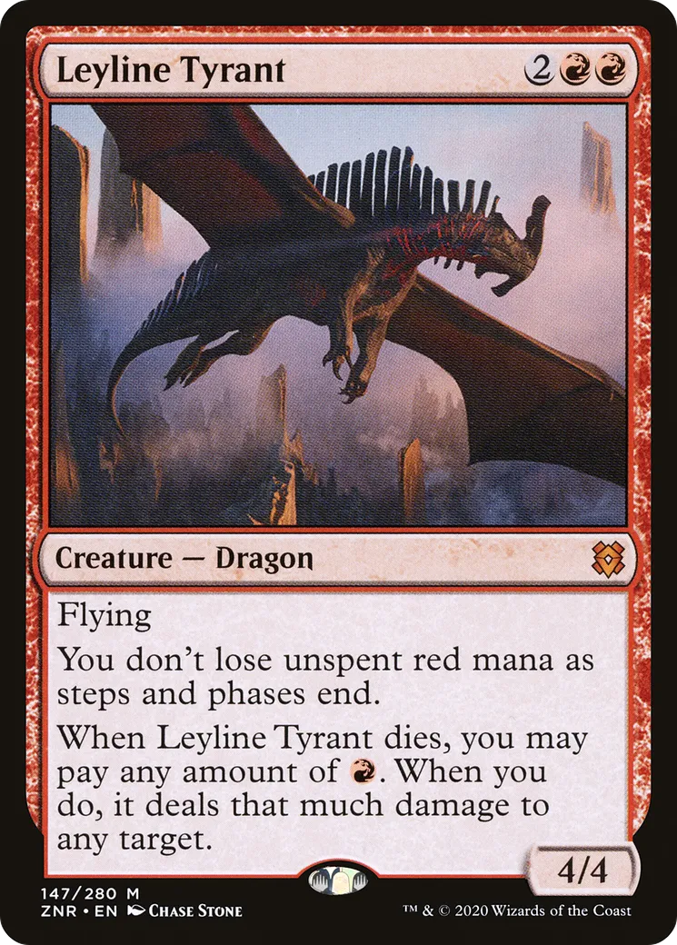 Tyran des lignes ley — Zendikar Rising — Magic: The Gathering