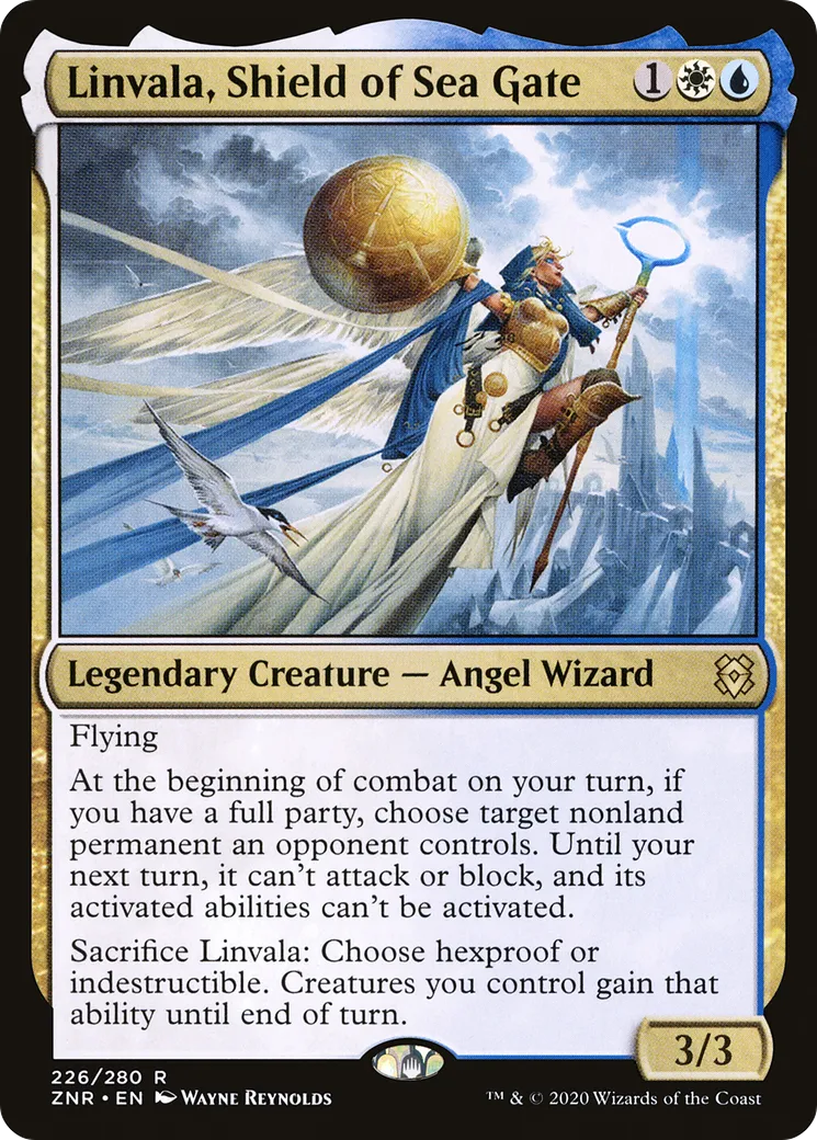 Linvala, bouclier de Porte des Mers — Zendikar Rising — Magic: The Gathering