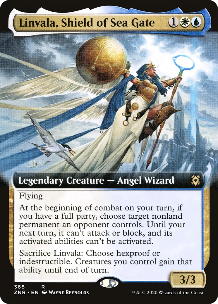 Linvala, Shield of Sea Gate — Zendikar Rising — Magic: The Gathering
