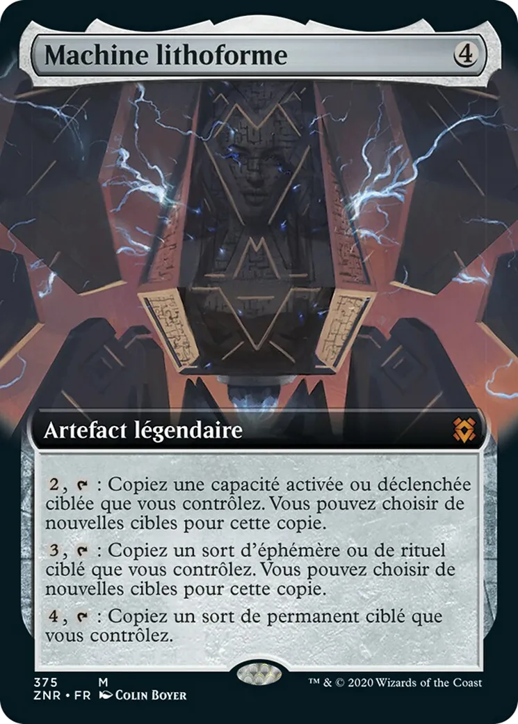 Machine lithoforme — Zendikar Rising — Magic: The Gathering