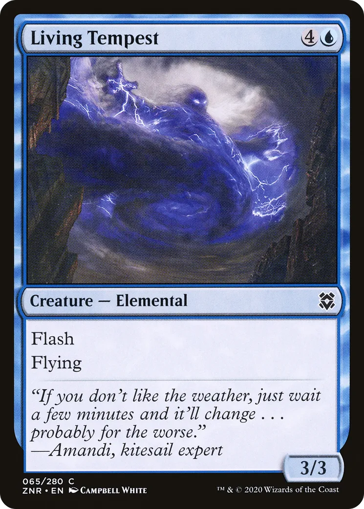 Tempête vivante — Zendikar Rising — Magic: The Gathering