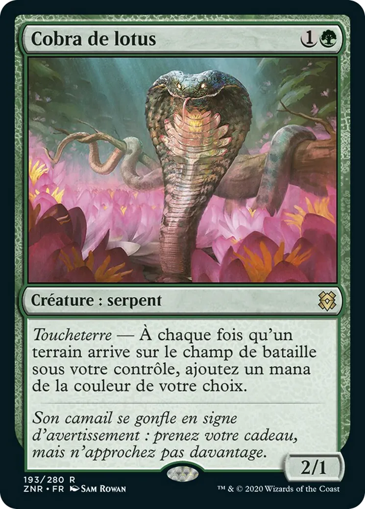 Cobra de lotus