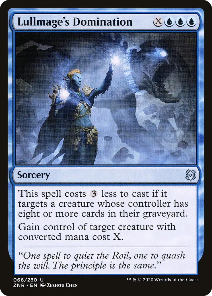 Domination de l'ataraxmage — Zendikar Rising — Magic: The Gathering