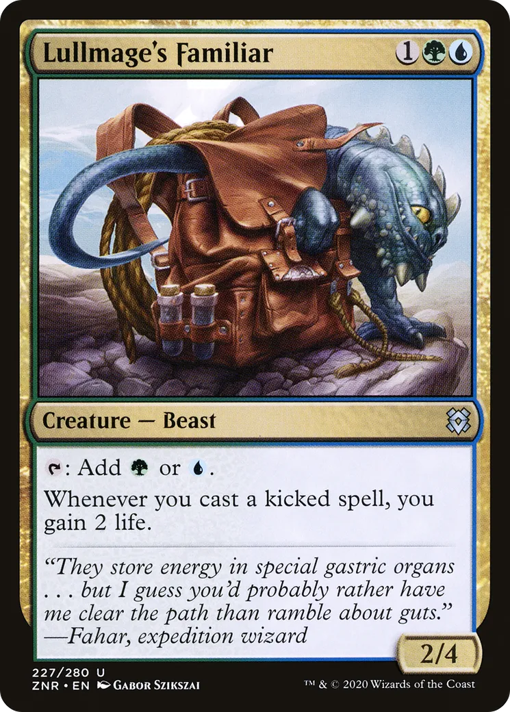 Familier de l'ataraxmage — Zendikar Rising — Magic: The Gathering
