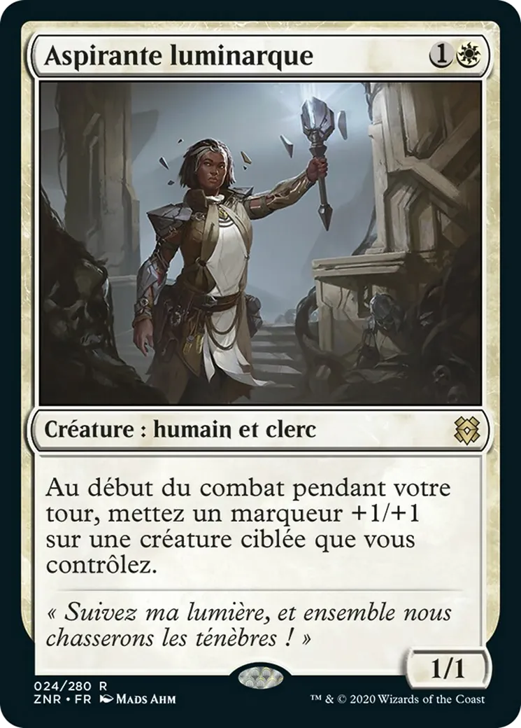 Aspirante luminarque — Zendikar Rising — Magic: The Gathering