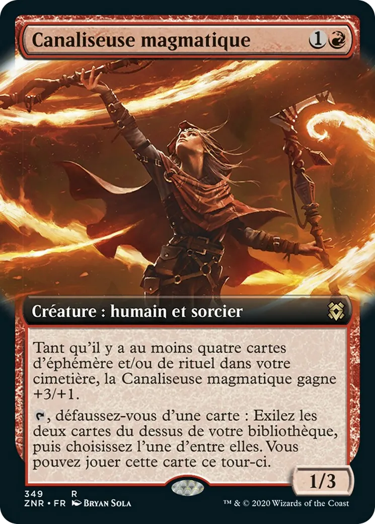 Canaliseuse magmatique — Zendikar Rising — Magic: The Gathering