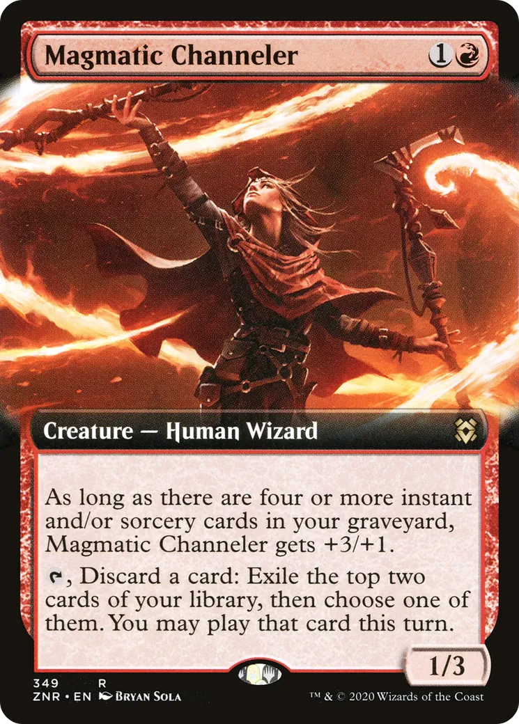 Canaliseuse magmatique — Zendikar Rising — Magic: The Gathering