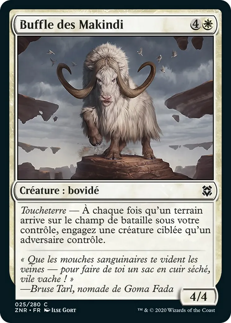 Buffle des Makindi — Zendikar Rising — Magic: The Gathering