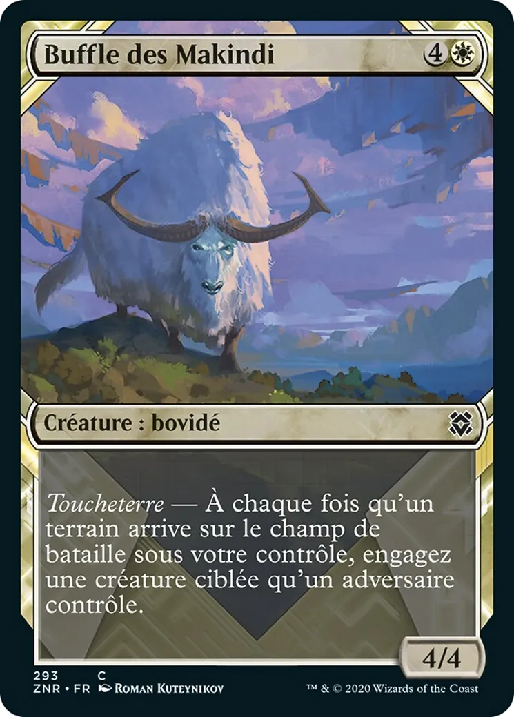Buffle des Makindi — Zendikar Rising — Magic: The Gathering