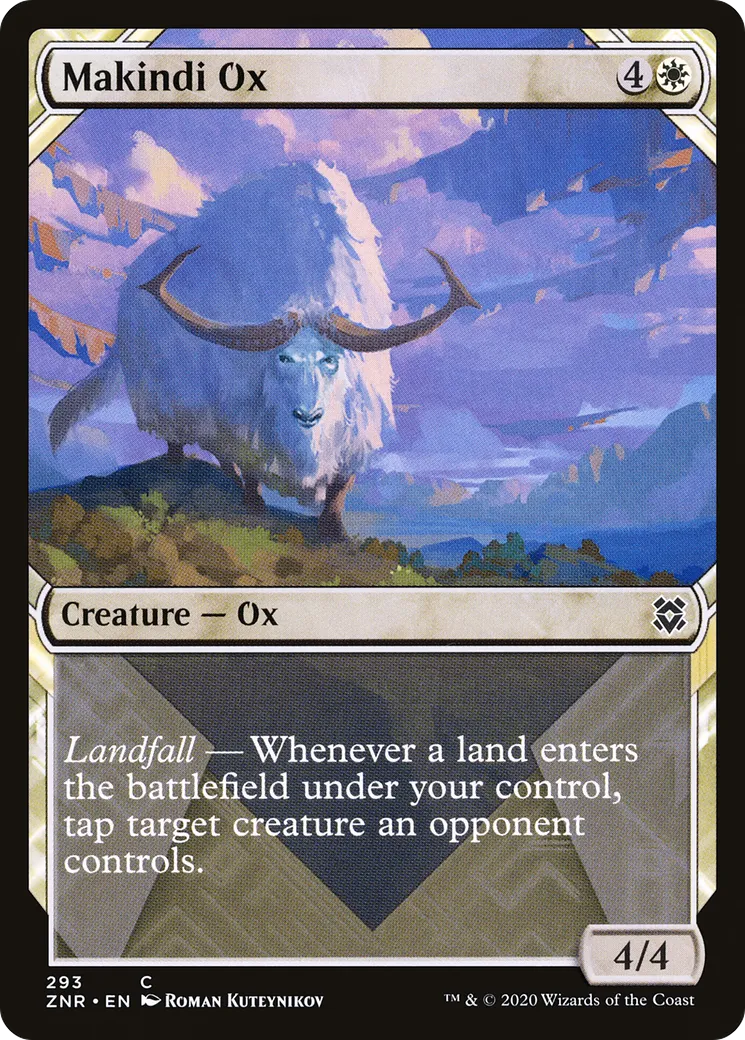 Makindi Ox — Zendikar Rising — Magic: The Gathering