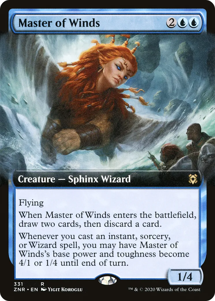 Master of Winds — Zendikar Rising — Magic: The Gathering