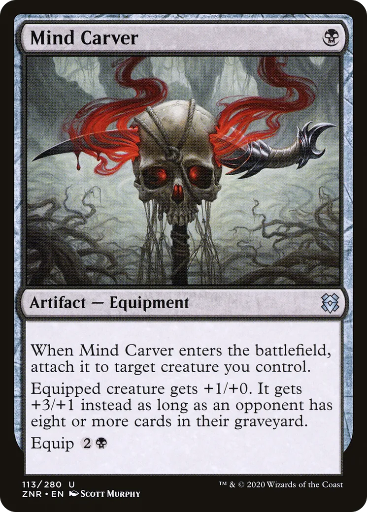 Mind Carver — Zendikar Rising — Magic: The Gathering
