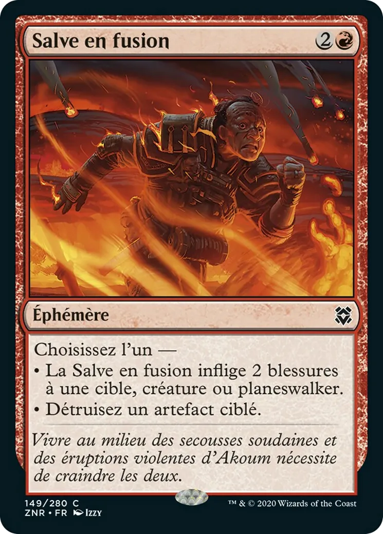 Salve en fusion — Zendikar Rising — Magic: The Gathering