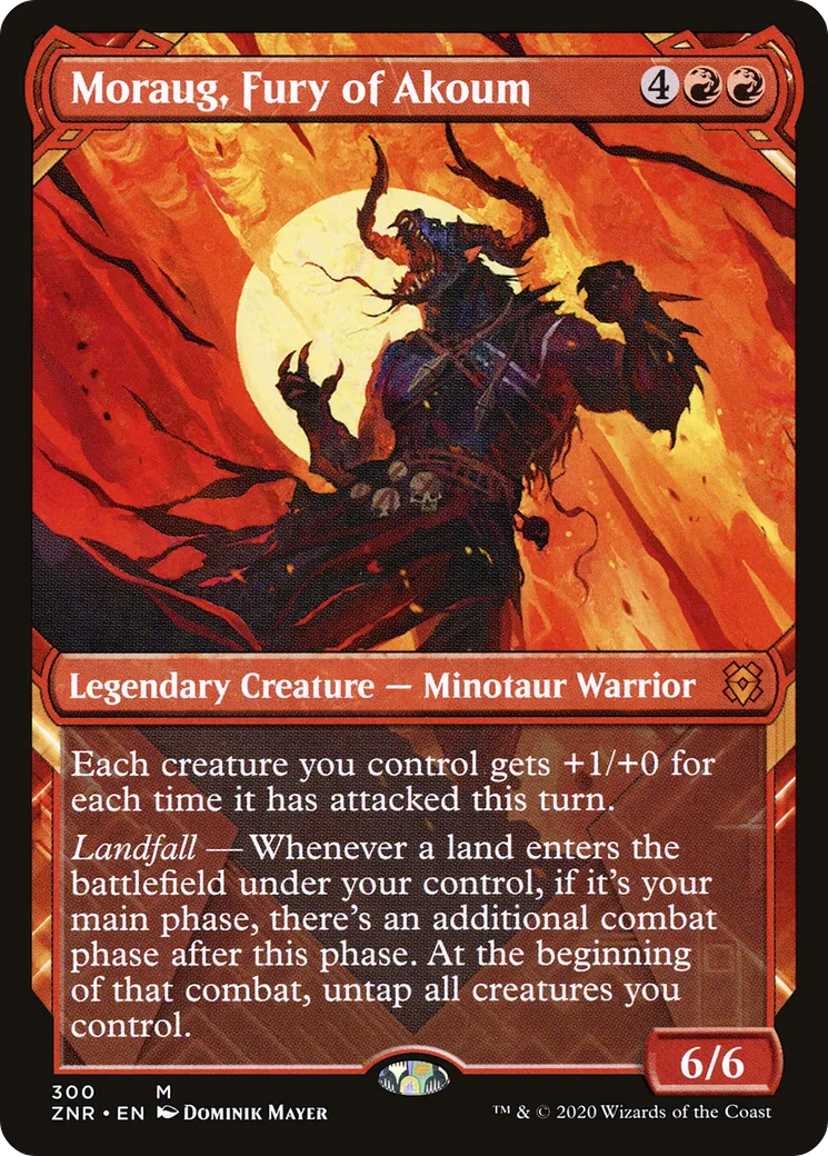 Moraug, furie d'Akoum — Zendikar Rising — Magic: The Gathering