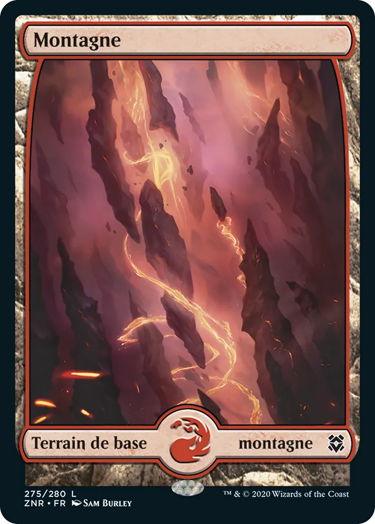 Montagne — Zendikar Rising — Magic: The Gathering