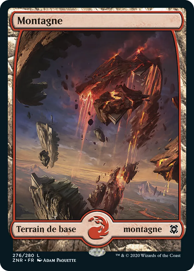 Montagne — Zendikar Rising — Magic: The Gathering