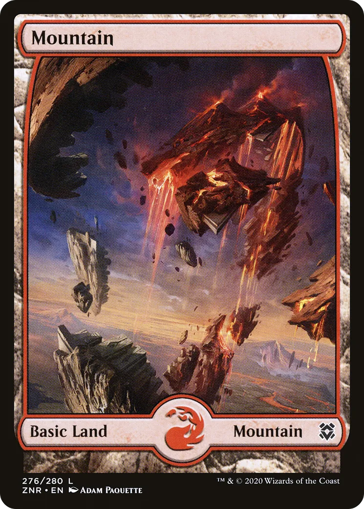 Mountain — Zendikar Rising — Magic: The Gathering