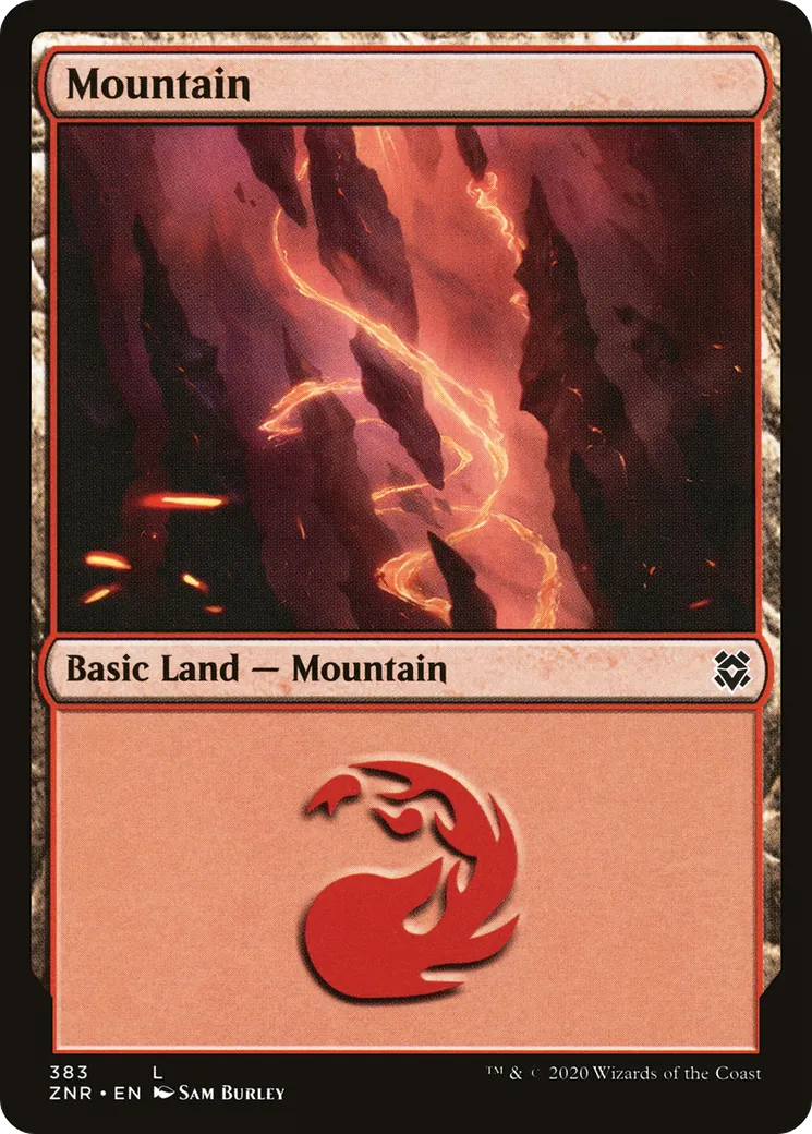 Mountain — Zendikar Rising — Magic: The Gathering
