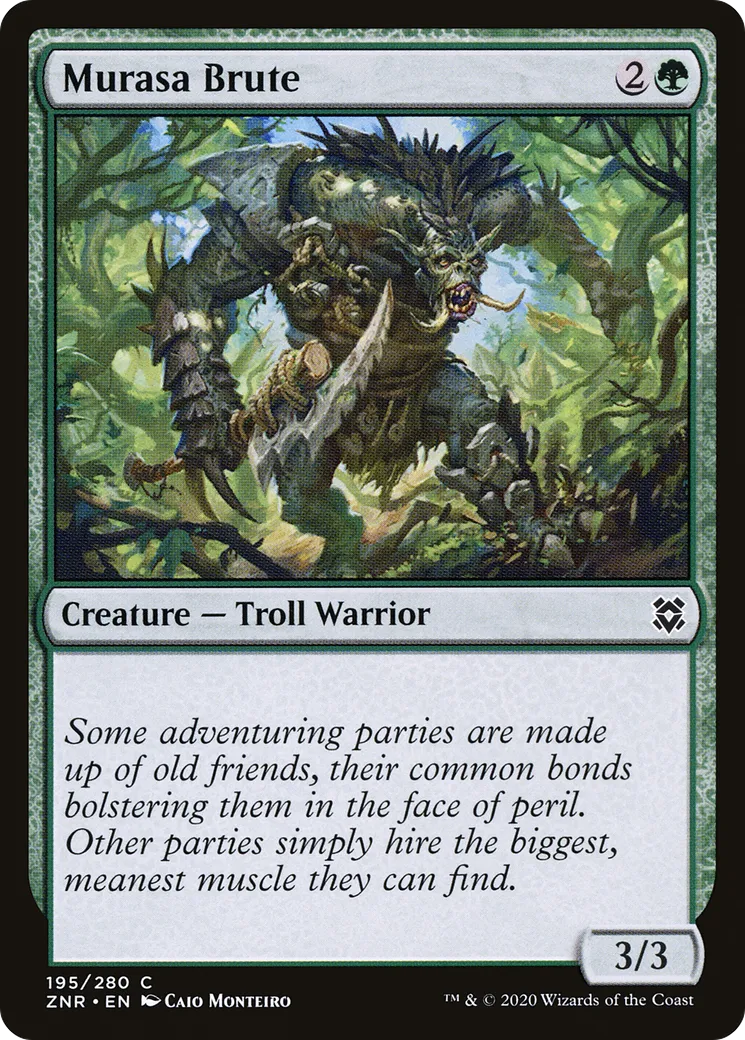 Murasa Brute — Zendikar Rising — Magic: The Gathering
