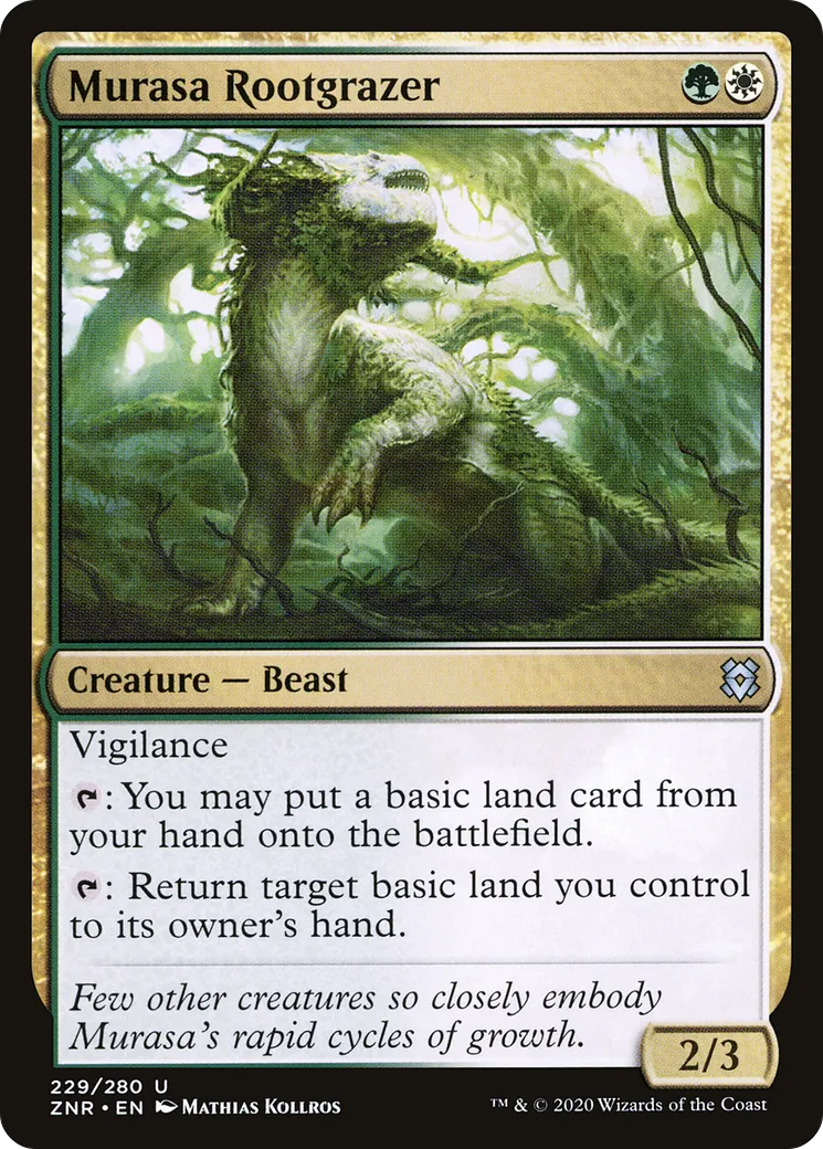 Murasa Rootgrazer — Zendikar Rising — Magic: The Gathering