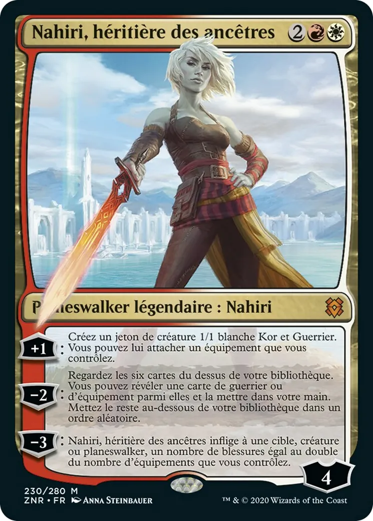 Nahiri, héritière des ancêtres — Zendikar Rising — Magic: The Gathering