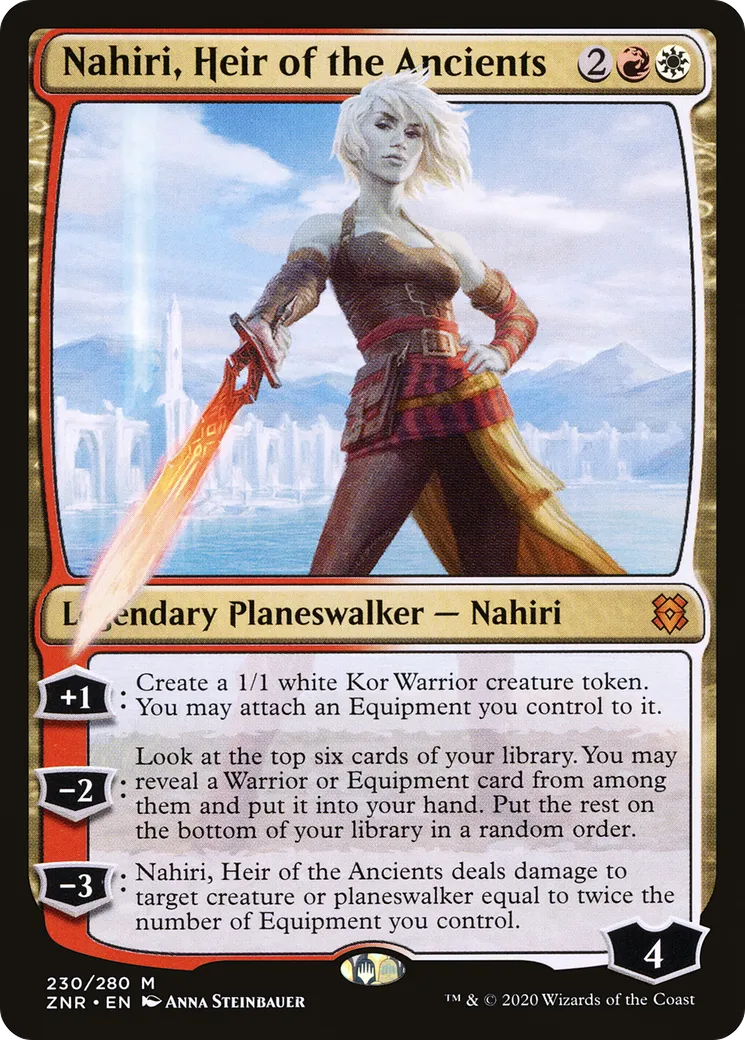 Nahiri, héritière des ancêtres — Zendikar Rising — Magic: The Gathering
