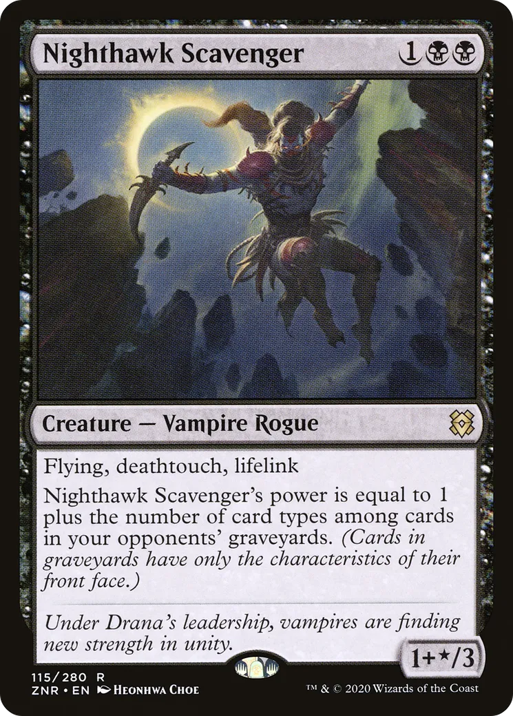 Nighthawk Scavenger — Zendikar Rising — Magic: The Gathering