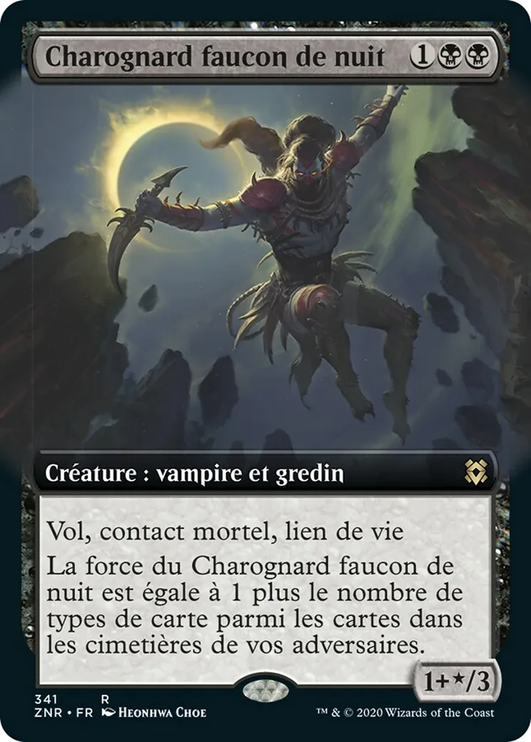 Charognard faucon de nuit — Zendikar Rising — Magic: The Gathering