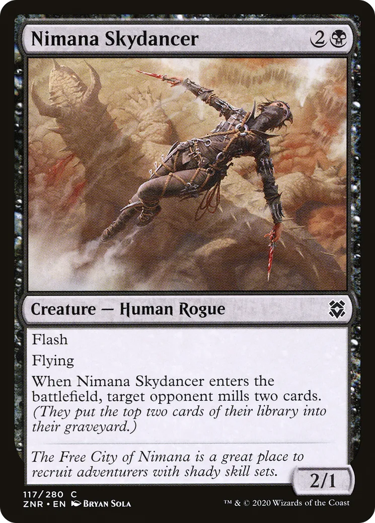Nimana Skydancer — Zendikar Rising — Magic: The Gathering