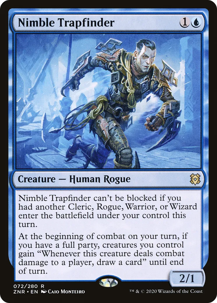 Nimble Trapfinder — Zendikar Rising — Magic: The Gathering