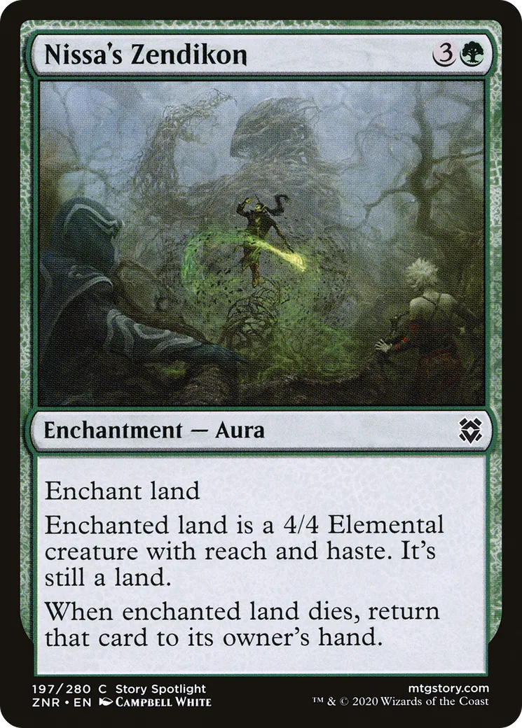 Nissa's Zendikon — Zendikar Rising — Magic: The Gathering
