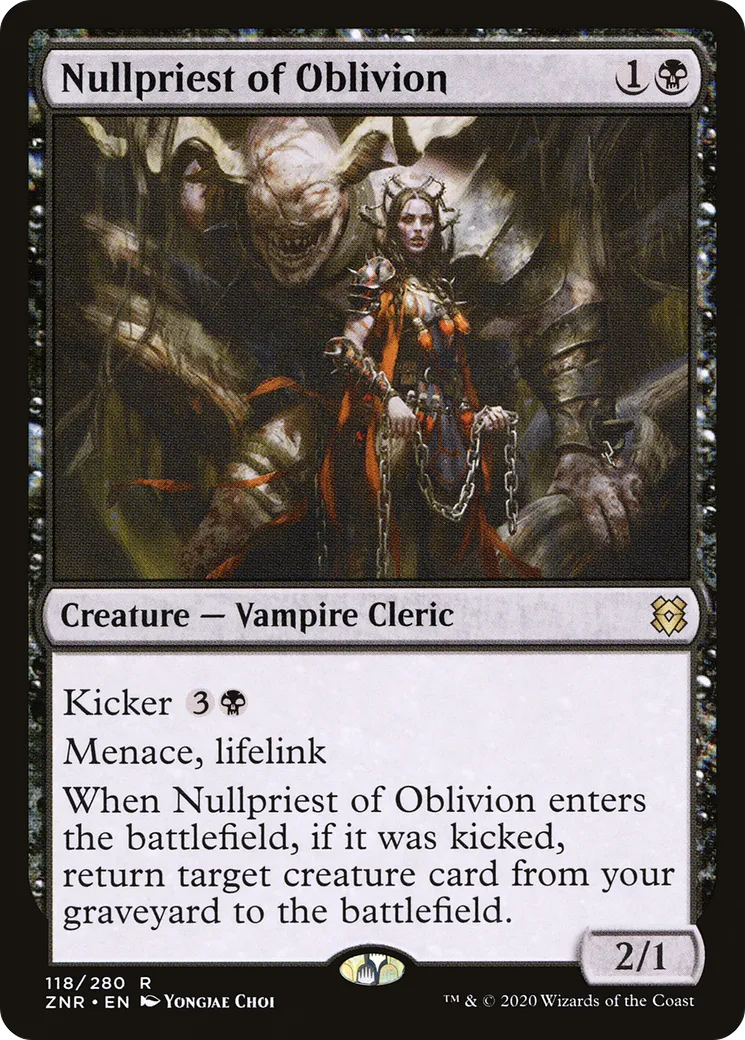 Nullpriest of Oblivion — Zendikar Rising — Magic: The Gathering