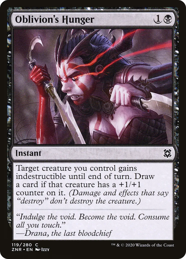 Oblivion's Hunger — Zendikar Rising — Magic: The Gathering