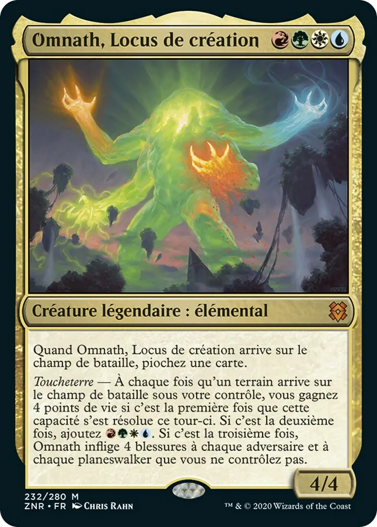 Omnath, Locus de création — Zendikar Rising — Magic: The Gathering