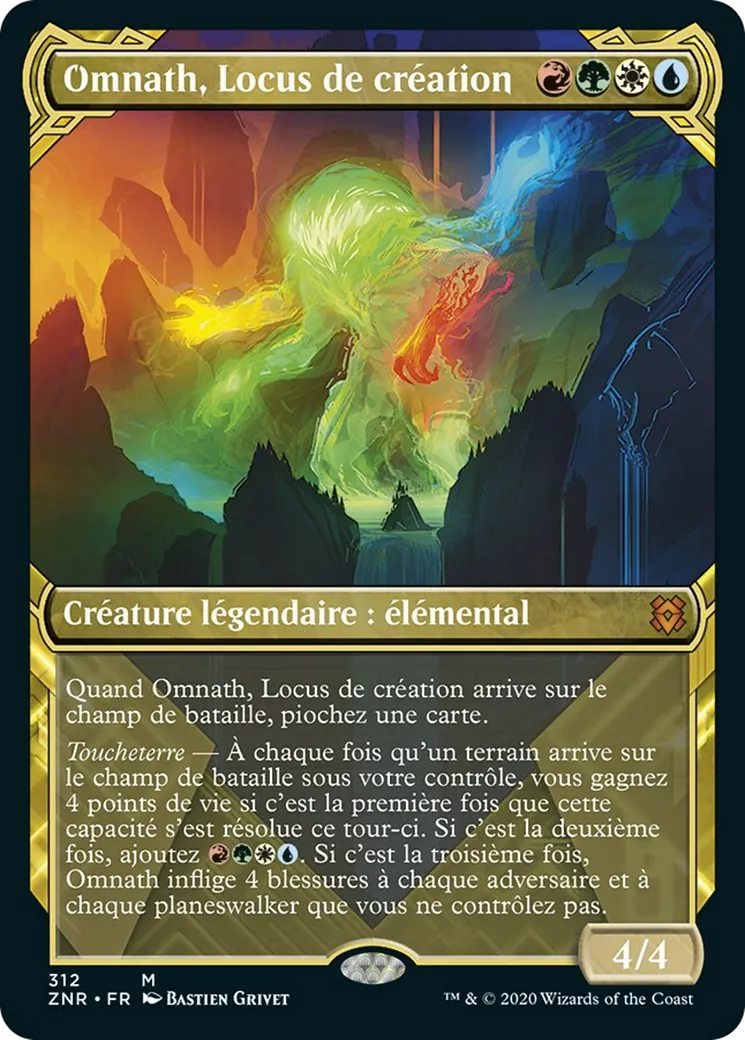 Omnath, Locus de création from Zendikar Rising - Magic: The Gathering