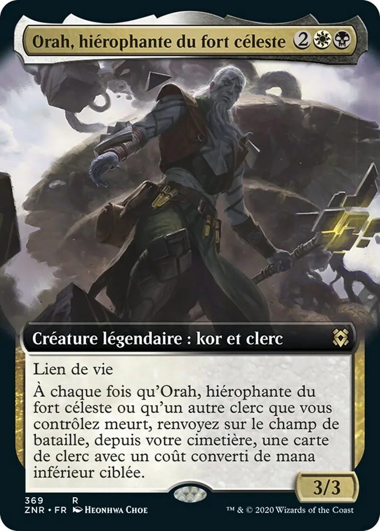 Orah, hiérophante du fort céleste — Zendikar Rising — Magic: The Gathering