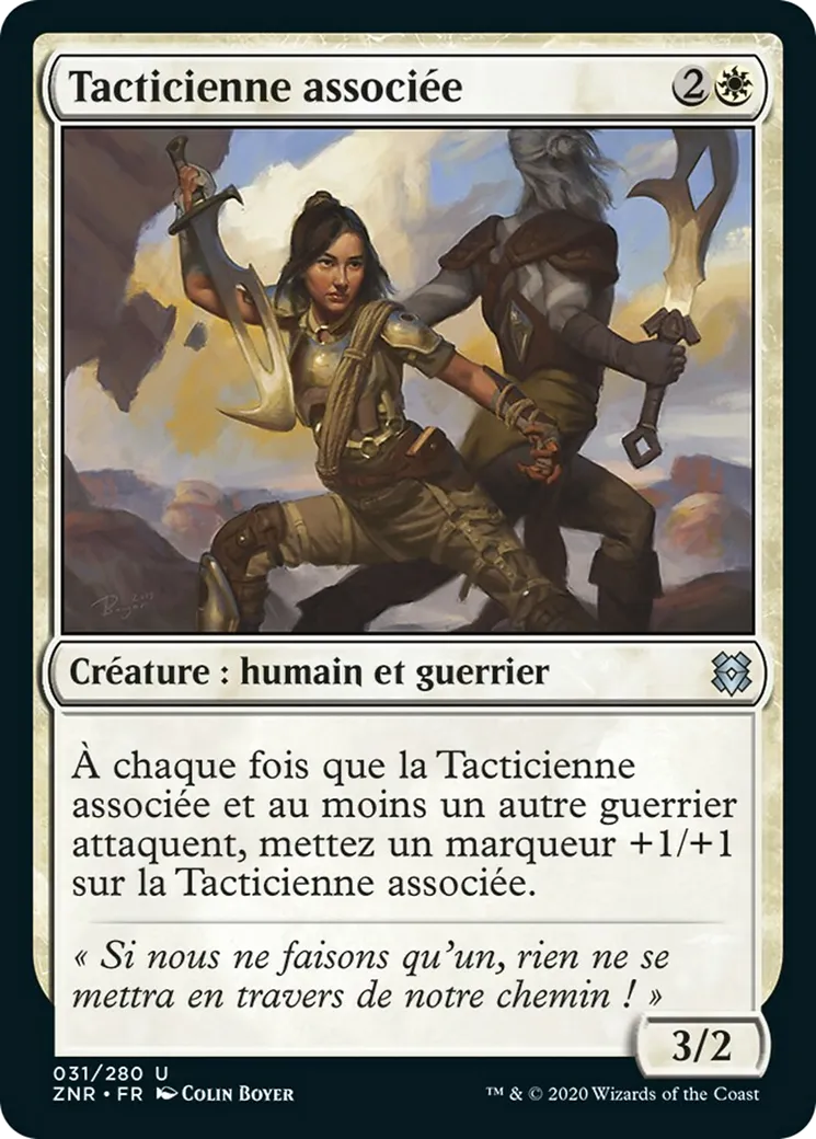 Tacticienne associée — Zendikar Rising — Magic: The Gathering